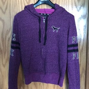 Purple Full Zip Hoodie